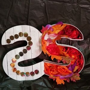 Flower letters